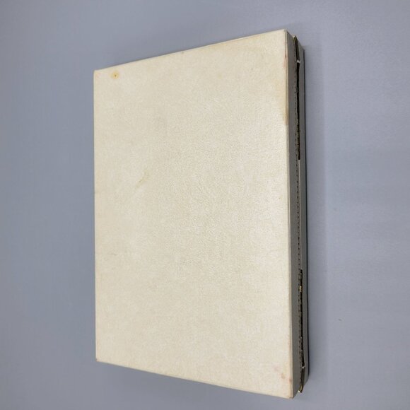 Vtg MCM Washington Forge Steak Knife Set Bakelite Yellow Handles Original Box - Picture 13 of 14